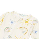 Macacão Arco-Íris em Malha de Bambu com Zíper Duas Vias – Trend4Kids